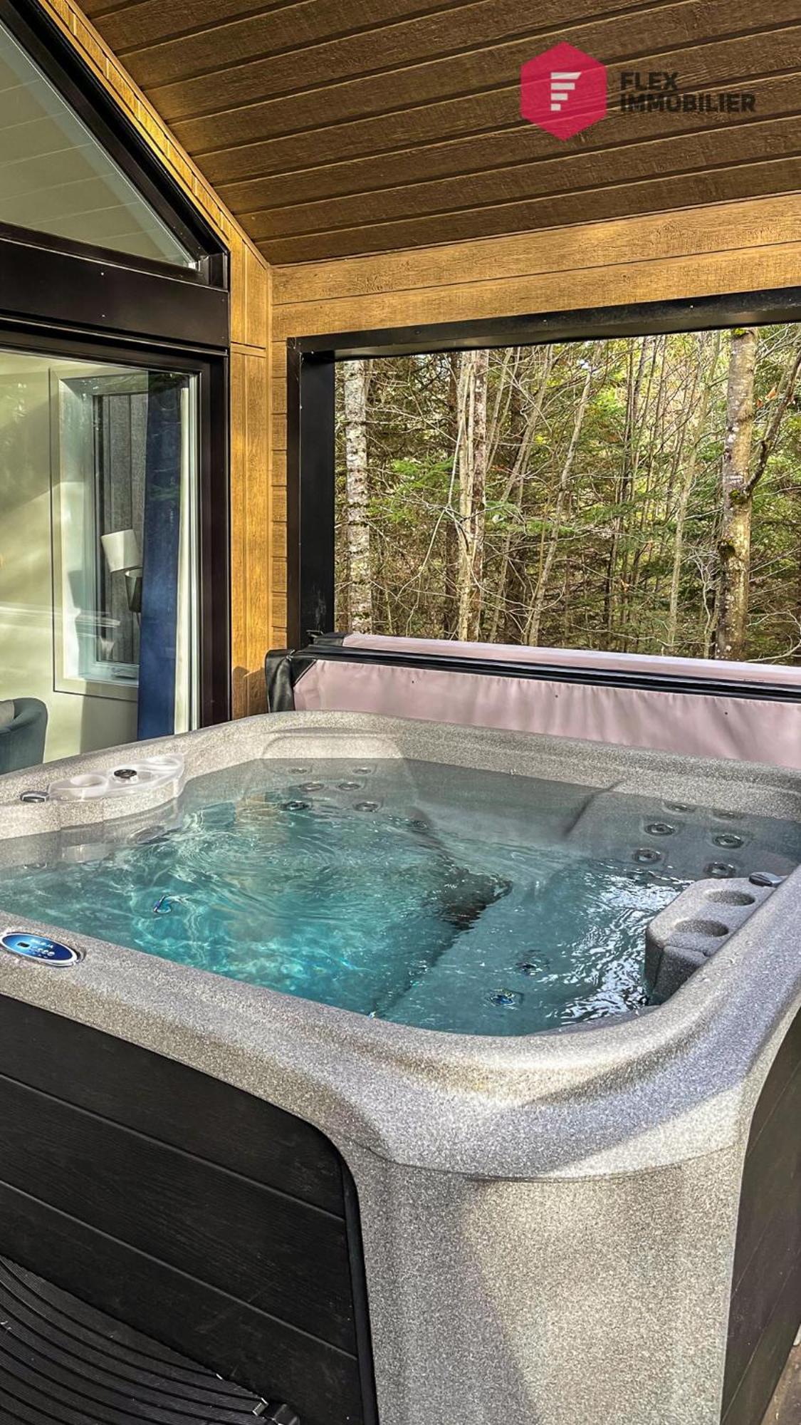 Le Bleu Bourgeois De Portneuf - Natural Elegance - Hot Tub, Sauna And Pool Pont-Rouge Exterior foto
